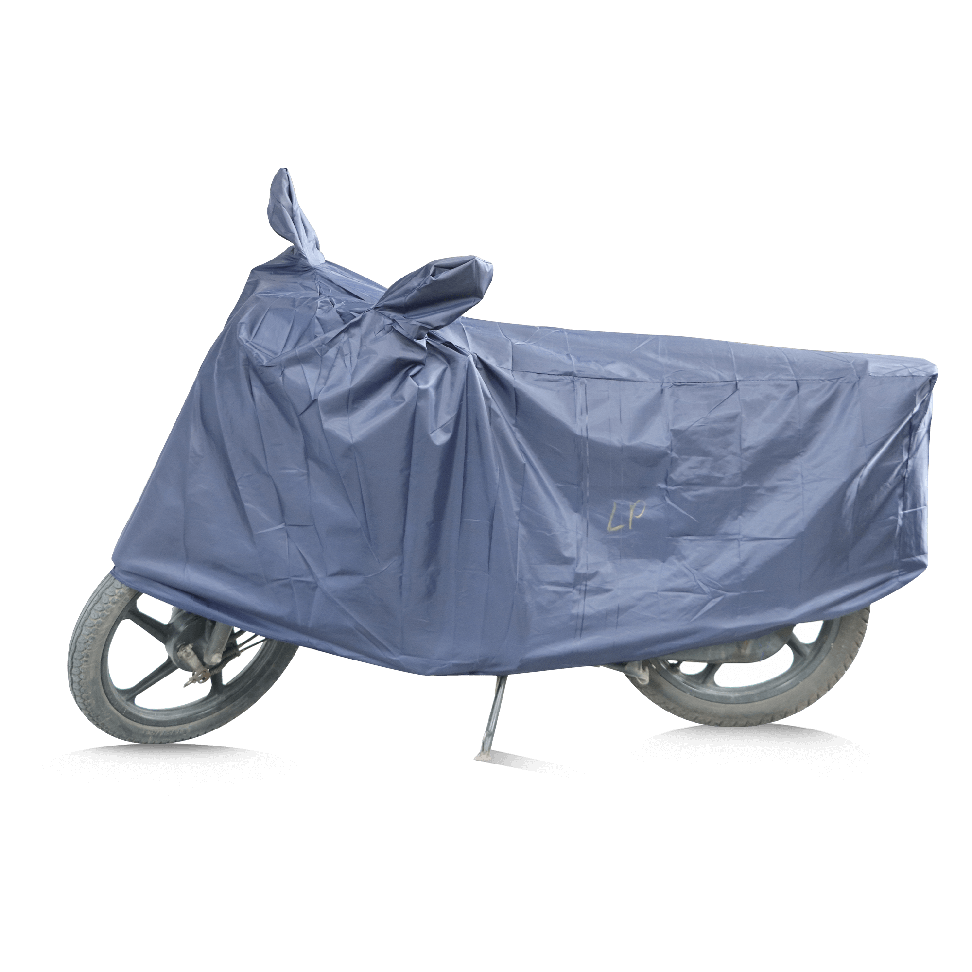 VEHICLE COVER BLUE WITH ELASTIC - MC - TVS Motor Company